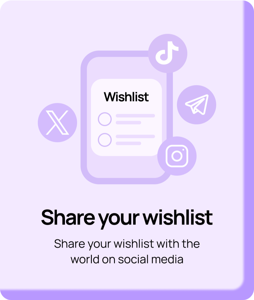 Share your wishlist
